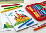 Faber-Castell 554204 Castle Keçeli Kalem, 50'li