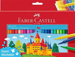 Faber-Castell 554204 Castle Keçeli Kalem, 50'li