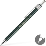 Faber-Castell 9715 Yeşil Versatil 0.5MM - Bedenler: 0,5 mm, HB, 0,35 mm, HB, 0,7 mm, 0,9 mm