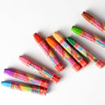 Faber-Castell Altıgen Pastel Boya, 12 Renk, Plastik Kutu, Yumuşak ve Canlı Renkler, Rahat Kullanım, Etkili Uygulama