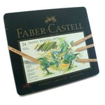 Faber-Castell - Colour pencil Pitt Pastel tin of 24 (112124)