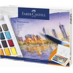 Faber-Castell Creative Studio Tablet Suluboya, 36 Renk, Parlak ve Canlı Renkler, Ergonomik Tasarım, Geniş Yüzey Uyumu