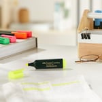 Faber-Castell Fosforlu Kalem, 6+2 Li Poşet, 6 Renk