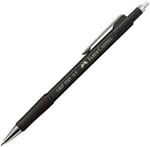 Faber-Castell Grip 1345 Versatil Kalem, 0.5 mm, Siyah 2022, Silgili, Saklanabilir Metal Uç, Ergonomik Tutuş