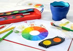 Faber-Castell Grip 2001 Boya Kalemi, Karton Kutu, 12 Renk - Seçenekler: 12 Renk, 24 Renk, Karton Kutu, Metal Kutu