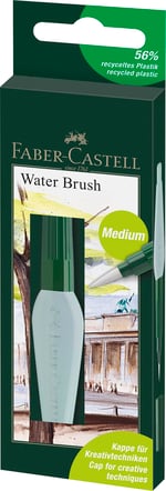 Faber-Castell Hazneli suluboya fırçası Beyaz