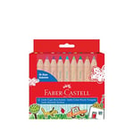 Faber-Castell İlk Boya Kalemim Jumbo Yarım Boy 12 Renk