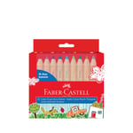 Faber-Castell İlk Boya Kalemim Jumbo Yarım Boy 12 Renk