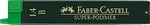 Faber-Castell İnce Uç Süper Polimer, 1,4 mm, Sertlik Derecesi B, 12 Uç, Kutuda