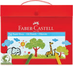 Faber-Castell Karton Çantalı Pastel Boya 24'lü