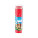 Faber-Castell Kuru Boya Kalemi, Kırmızı Metal Tüp Kutu, 24 Renk, Tam Boy, Kalemtıraş Hediyeli, Yumuşak Mineli, Kırılmaya Dayanıklı Uçlar, Kolay Açılır - Seçenekler: 12 Renk, 24 Renk