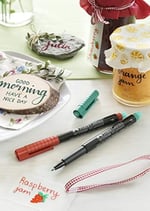 Faber-Castell Permanent Marker M Uçlu Siyah Kalem, Asetat Silgili, CD Cam Tepegöz ve Düz Yüzeyler İçin