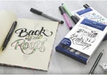 Faber-Castell Pitt Artist Pen Kaligrafi Seti 8’li, Siyah Gri Tonları, 4 Uç Tipi (B, S, 1.5), Kalemtraş ve B Derece Kurşun Kalem Hediyeli - Seçenekler: 4'lü, 9'lu