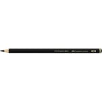 Faber-Castell Pitt Matt Dereceli Kurşun Kalem, 4B, Ultra Mat, Parlama Yapmaz, Siyah Beyaz Çizimler İçin, Teknik Çizim ve Eskiz İçin Dayanıklı Uç | Çizimler ve eskizler için yüksek ton yoğunluğuna sahi