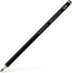 Faber-Castell Pitt Matt Dereceli Kurşun Kalem, 4B, Ultra Mat, Parlama Yapmaz, Siyah Beyaz Çizimler İçin, Teknik Çizim ve Eskiz İçin Dayanıklı Uç | Çizimler ve eskizler için yüksek ton yoğunluğuna sahi