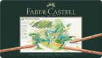 Faber-Castell Pitt Pastel Boya Kalemi, 60 Renk, Yüksek Pigment, Solmaya Dirençli, Fırça ve Parmakla Dağılabilir, Yuvarlak Gövde