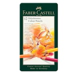 Faber-Castell Polychromos Kuru Boya Kalemi, 12 Renk
