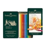 Faber-Castell Polychromos Kuru Boya Kalemi, 12 Renk