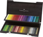 Faber-Castell Polychromos Kuru Boya Kalemi Ahşap Kutu, 120 Renk