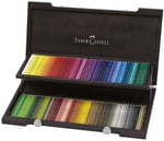 Faber-Castell Polychromos Kuru Boya Kalemi Ahşap Kutu, 120 Renk