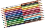 Faber-Castell Yerli Çift Uçlu Boya Kalemi (12 kalem) 24 renk (FSC)