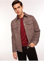 Fabrika Basic Lila Erkek Düz Ceket F3WM-CKT111, 52, 5003032801
