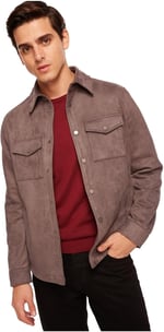 Fabrika Basic Lila Erkek Düz Ceket F3WM-CKT111, 52, 5003032801