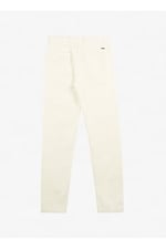 Fabrika Kırık Beyaz Normal Chino Pantolon, F3WM-PNT168