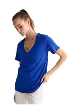 Fabrika V Yaka Basic T-Shirt, TEYO