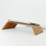 Fagus Wood Laptop Standı | Macbook Yükseltici | Laptop Tutucu