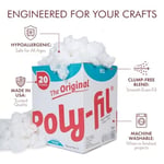 Fairfield Poly-Fil Premier 100% Polyester Fiberfill-20lb Box -PFLB20
