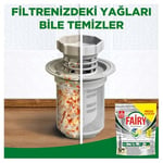 Fairy Platinum Bulaşık Makinesi Deterjanı Kapsülü/Tableti 72 Yıkama Limon Kokulu