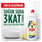 Fairy Platinum Hijyen Sıvı Bulaşık Deterjanı 1000 ml Limon Kokulu - Seçenekler: 750 ml, 750 ml 3lü paket, 1000 ml, 1000 ml (2 paketi)...