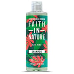 FAITH IN NATURE %99 Doğal Yenileyici Şampuan Normal & Kuruya Dönük Saçlar İçin (Aloe Vera, 400 ml)