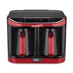 Fakir Kaave Dual Pro Türk Kahvesi Makinesi, 1470 W, 8 Fincan Kapasite, 2.3 L Hazne, 30.5 x 26 x 24.5 cm, Rouge