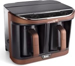 Fakir Kaave Dual Pro Türk Kahvesi Makinesi, 1470 W, 8 Fincan Kapasite, 2.3 L Hazne, 30.5 x 26 x 24.5 cm, Rouge