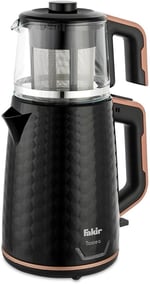 Fakir Tastea Çay Makinesi Siyah/Rose, 2 Litre