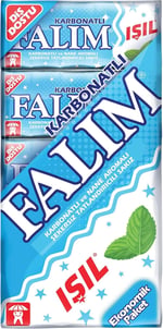 Falım 5'li Işıl Karbonat ve Nane Aromalı Şekersiz Sakız 40 gr