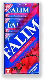 Falım Çilek Aromalı Şekersiz Sakız 5'Li 7 Gr 20 Adet
