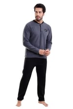 Falkon 7204 Polar Kışlık Erkek Ev Pijama Takımı Uyku Takımı