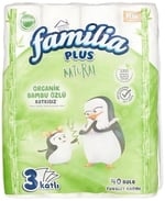 Familia Plus Natural 40'lı Paket Tuvalet Kağıdı