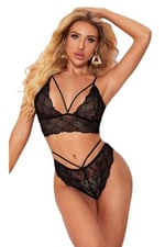 Fancy&Dancy Kadın Dantel İç Çamaşırı Takımı – Sütyen ve Külot Bralet Takımı 5100