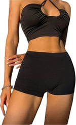 Fancy&Dancy Kadın Kaşkorse Kumaş Boxer Şort Külot 60300
