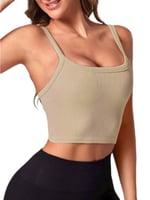 Fancy&Dancy Kadın Kaşkorse Şık Büstiyer - Ribana Kumaş Askılı Crop Üst – 60600