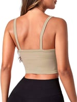 Fancy&Dancy Kadın Kaşkorse Şık Büstiyer - Ribana Kumaş Askılı Crop Üst – 60600