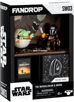 FANDROP SW03-Star Wars: Mandalorian, Destansı Bir Diorama, Eserler ve Sahne İşaretleyicisini Herhangi Bir Star Wars Koleksiyonunu Geliştirmek İçin Bir - Seçenekler: Mandaloryalı, Ahsoka Tano v Maul...