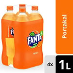 Fanta Portakal Aromalı Pet 4x1 L