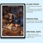 Fantasy North - Riley - Babanın Küçük Şeytanı - 100 Pürüzsüz Mat TCG Ticaret Kartı Kılıfı - Anime - Magic MTG Komutanı Pokemon ve Diğer Kart Oyunlarına Uyar - Oyun Kartı Kılıfları
