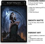 Fantasy North - Riley - Babanın Küçük Şeytanı - 100 Pürüzsüz Mat TCG Ticaret Kartı Kılıfı - Anime - Magic MTG Komutanı Pokemon ve Diğer Kart Oyunlarına Uyar - Oyun Kartı Kılıfları