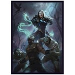Fantasy North Tahliye Ömrü - 100 Pürüzsüz Mat TCG Kart Kılıfı (FN77S) - (Standart)